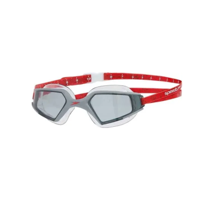 Окуляри для плавання Speedo AQUAPULSE MAX GOG V3 AU червоний, прозорий Уні One Size