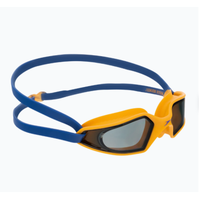 Окуляри для плавання Speedo HYDROPULSE GOG JU синій, помаранчевий Діт OSFM