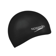 Шапка для плавання Speedo FLAT SILICONE CAP AU чорний Уні OSFM