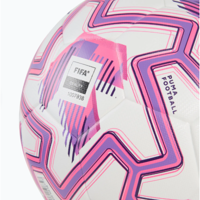 Футбольный мяч Puma Match PL Brilliance (FI Qty) белый, розовый Уни 5