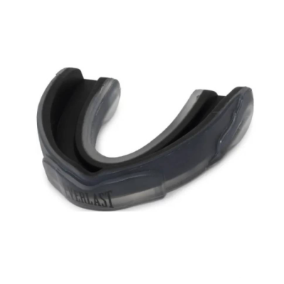 Капа для боксу Everlast EVERGEL MOUTH GUARD прозорий, чорний Уні One Size