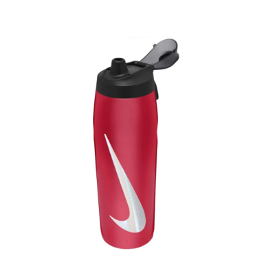 Пляшка Nike REFUEL BOTTLE LOCKING LID 32 OZ червоний, білий, чорний Уні 946 мл