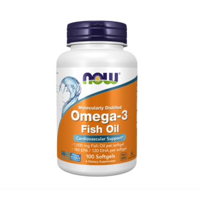 NOW Omega-3 1000 мг - 100 софт гель