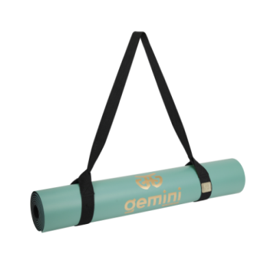 Килимок для йоги каучуковий поліуретан Pro Gemini 183см*68см*5мм PUY-3900-3