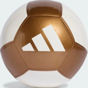 М'яч футбольний Adidas EPP CLB білий, золотий Уні 5