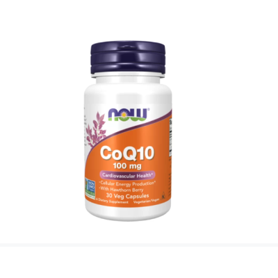 NOW CoQ10 100 мг  30 веган капс