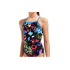 Купальник закритий для дівчат Arena GRAFFITI SWIMSUIT LIGHT DROP B чорний, мультиколор Діт 140 см