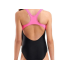 Купальник закритий для дівчат Arena SUNRISE SWIMSUIT SWIM PRO BACK чорний, бірюзовий, рожевий Діт 116 см