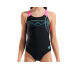 Купальник закритий для дівчат Arena SUNRISE SWIMSUIT SWIM PRO BACK чорний, бірюзовий, рожевий Діт 116 см