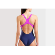 Купальник закрытый для женщин Arena KIKKO SWIMSUIT SWIM PRO BACK синий, розовый Жен 36