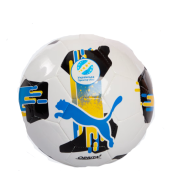 М'яч футбольний Puma Orbita 4 FUSION білий, чорний, синій Уні 4