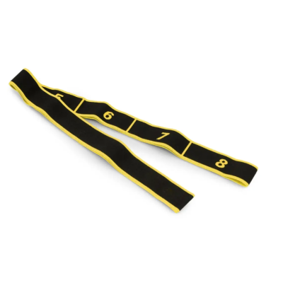 Еспандер з петлями для розтяжки PowerPlay PP_4311 Fitness Band Жовта (88*4см.)