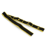 Еспандер з петлями для розтяжки PowerPlay PP_4311 Fitness Band Жовта (88*4см.)