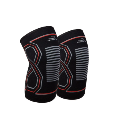 Наколінники спортивні PowerPlay PP-4099 Knee SupportЧорно/Червоні L/XL (пара)