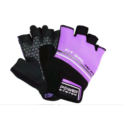 Рукавички для фітнесу Power System PS-2920 Fit Girl Evo Purple XS