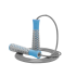 Скакалка PowerPlay 4206 Jump Rope PRO+ Сіро/Синя (2,75m.)