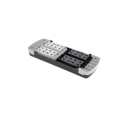 Степ-платформа PowerPlay 4358 (3 уровня 10-15-20 см) By Step Черно/Серая