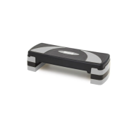 Степ-платформа PowerPlay 4358 (3 уровня 10-15-20 см) By Step Черно/Серая