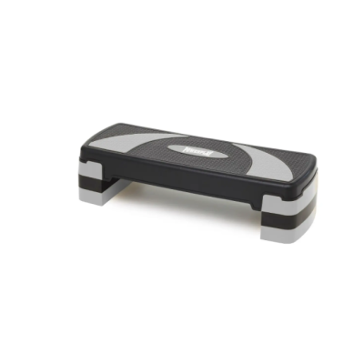 Степ-платформа PowerPlay 4358 (3 уровня 10-15-20 см) By Step Черно/Серая