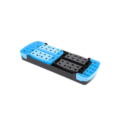 Степ-платформа PowerPlay 4358 (3 уровня 10-15-20 см) By Step Черно/Синяя