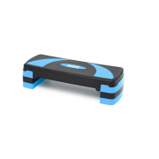 Степ-платформа PowerPlay 4358 (3 уровня 10-15-20 см) By Step Черно/Синяя