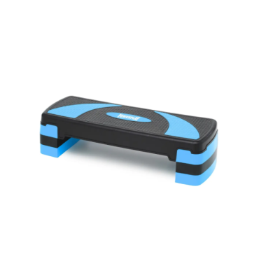 Степ-платформа PowerPlay 4358 (3 уровня 10-15-20 см) By Step Черно/Синяя