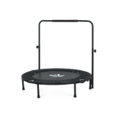 Батут для фітнесу з ручкою Profi Sport 100см чорний MS 3383-8