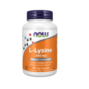 NOW L-Lysine, 500 мг - 100 веган капс