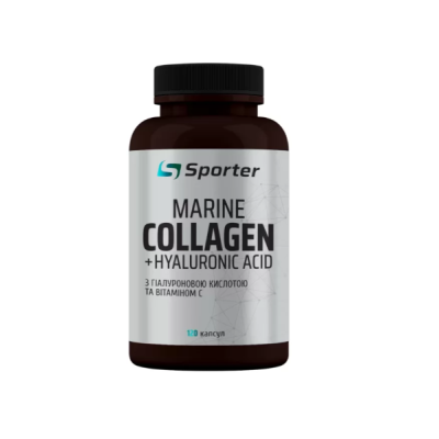 Sporter Marine Collagen + Hyaluronic Acid - 120 капс