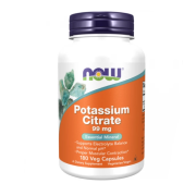 NOW Potassium Citrate 99 мг - 180 веган капс