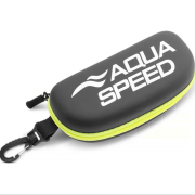 Чехол для очков Aqua Speed ​​Goggle Case 62954 черный, желтый Уни One Size