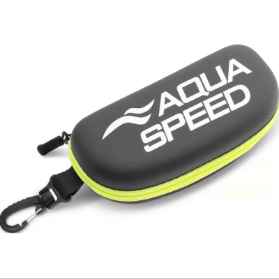 Чохол для окулярів Aqua Speed Goggle Case 62954 чорний, жовтий Уні One Size