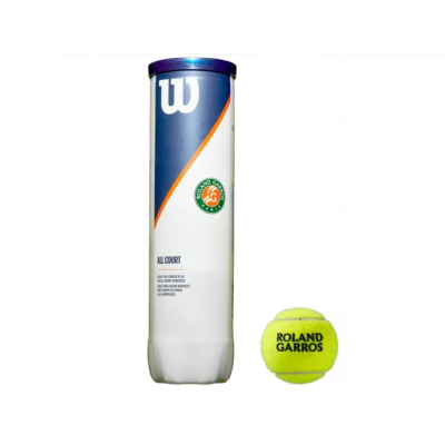 М'ячі для тенісу Wilson ROLAND GARROS ALL CT 4 BALL
