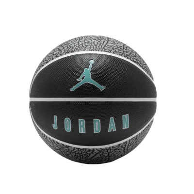 М'яч баскетбольний Nike JORDAN PLAYGROUND 2.0 8P DEFLATED BLACK/WHITE/WHITE/CLEAR JADE size 6