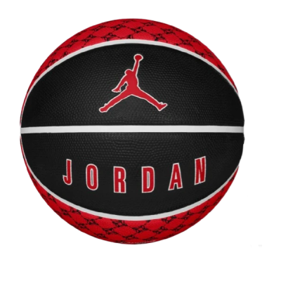 М'яч баскетбольний Nike JORDAN PLAYGROUND 2.0 8P DEFLATED WHITE/FIRE RED size 7