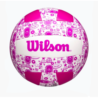 М'яч волейбольний Wilson STAMP VB Purple/White OF size 5