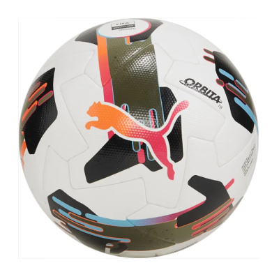 М'яч футбольний Puma Orbita 1 TB (FIFA Quality Pro) білий, чорний, коричневий Уні 5