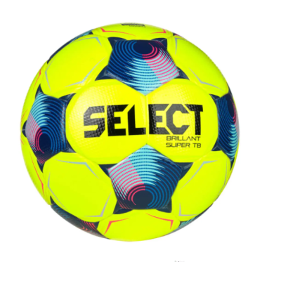 М'яч футбольний Select BRILLANT SUPER FIFA TB v25 жовтий, синій Уні 5