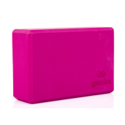 Блок для йоги Gemini Eva Pro 180грам 23х15х7, 5см (Рожевий) Pink GBK-1003