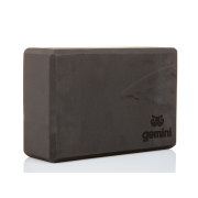 Блок для йоги Gemini Eva Pro 180грам 23х15х7, 5см (Чорний) Black GBK-1002