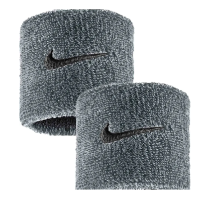 Напульсники Nike SWOOSH CLASSIC WRISTBANDS 2PK сірий Уні One Size