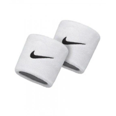 Напульсники Nike SWOOSH CLASSIC WRISTBANDS 2PK білий Уні One Size Напульсники Nike SWOOSH CLASSIC WRISTBANDS 2PK білий Уні One Size