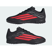 Сороконіжки дитячі Adidas F50 CLUB TF J чорний, червоний Діт 33 (1UK) 20 см