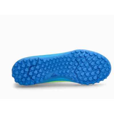 Сороконіжки дитячі Adidas F50 CLUB TF J блакитний, жовтий Діт 38 (5UK) 23.3 см