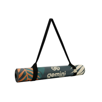 Килимок для йоги каучуковий поліуретан Pro LLLustration Gemini 183см*68см*5мм PUY-5900-4