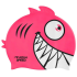 Шапка для плавання Aqua Speed ZOO Pirana 9698 піранья, рожевий Діт OSFM
