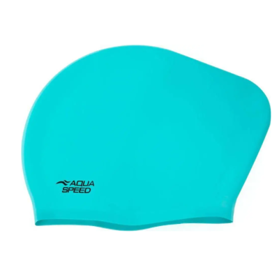 Шапка для плавання Aqua Speed LONG HAIR CAP 62227 бірюзовий Уні One Size
