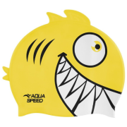 Шапка для плавання Aqua Speed ZOO Pirana 9700 піранья, жовтий Діт OSFM