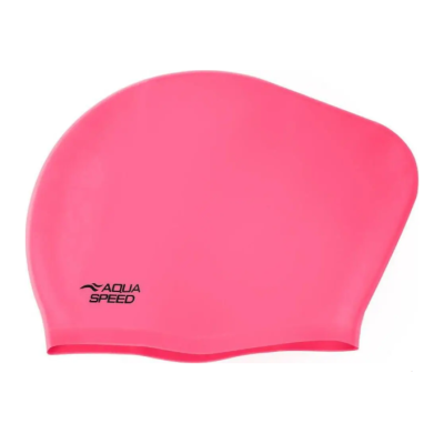 Шапка для плавання Aqua Speed LONG HAIR CAP 62225 рожевий Уні One Size