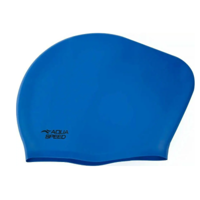 Шапка для плавання Aqua Speed LONG HAIR CAP 62226 синій Уні One Size